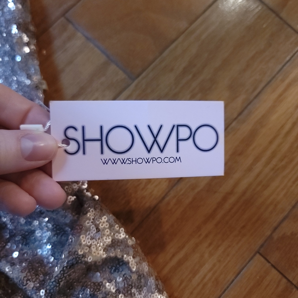 NWT Showpo Sequin Dress 8 - Picture 4 of 9